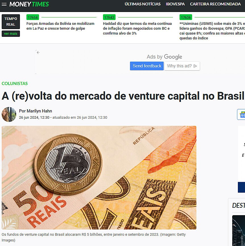 A (re)volta do mercado de venture capital no Brasil